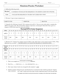 Transcription and translation practice worksheet answer key pdf. Dna Mutations Practice Worksheet Answer Key Biology