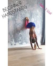 Yoga For The Non Flexible On Instagram The Wall Is An Amazing Tool To Use For Handstand Alignment Since It Will Yoga Handstand Headstand Yoga Yoga Practice