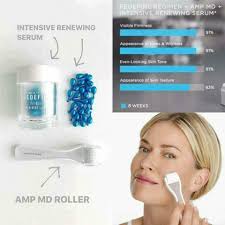 AMP MD ROLLER SYSTEM for skincare and wrinkle reduction