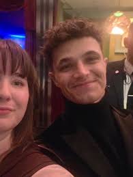 Lando said A little bit tipsy 😂😭 ofc after a week full of celebrations!!