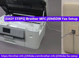 Eventually, it works great to support your small. Easy Steps Brother Mfc J5945dw Fax Setup Brother Printers Brother Mfc Printer Cover