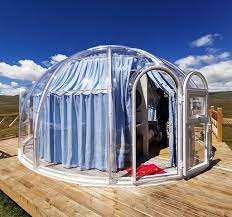 Aura 6m Glass Insulated House Luxury Geodesic Tent Glamping Dome With Bathroom For Sale Buy 5 Star Hotel Resort Commercial Restaurant Equipment Kitchen With Free Design And One Stop Solution Camping 4
