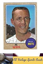 1968 Topps #313 Al Weis