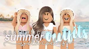 So today i gave you some of my favorite codes for aesthetic baddie outfits that you can use on bloxburg. Aesthetic Summer Outfits With Codes Id S Roblox Bloxburg Youtube
