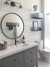 Opposite to contemporary bathrooms, farmhouse bathrooms used to have wooden floors. Bathroom Wall Decor Ideas Is The Very Important Topic That We Have To Discuss Because Modern Farmhouse Bathroom Farmhouse Bathroom Decor Small Bathroom Remodel