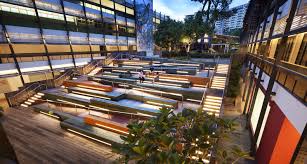 Gallery Of Enabling Village Woha 7 Architecture Landscape Stairs Plaza Design