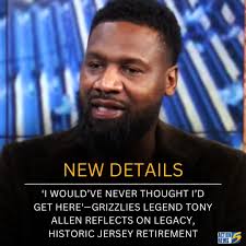 NEW DETAILS: Tony Allen's name has become synonymous with the Memphis  spirit—the grit n'grind that makes this city so special.  https://www.actionnews5.com/2025/03/17/i-wouldve-never-thought-id-get-heregrizzlies-legend-tony-allen-reflects-legacy  ...