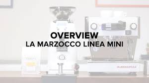 Inspired by the linea classic, the linea mini comes with dual boilers and an integrated brew group that allows the machine to achieve the temperature stability and energy efficiency of the. La Marzocco Linea Mini Espresso Machine Review Youtube