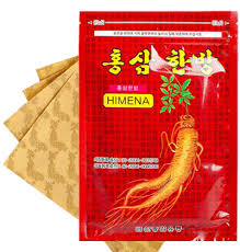 Cao dán hồng sâm Hàn Quốc Himena gói đỏ - Sâm Yến Hoàng Gia