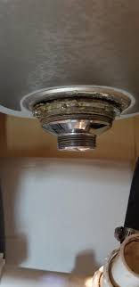 Normally the solution is relatively straightforward: Kitchen Sink Nut And Washer Stuck It Was Leaking So I M Trying To Replace It How To Get Leverage With The Nut Wrench Plumbing