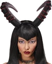 Amazon.com: Alodidae Red Devil Horns Headband Large Demon Horn Halloween  Costume Cosplay Accessories for Women Men : Clothing, Shoes & Jewelry