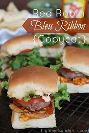 Black And Bleu Burger Red Robin Recipe Red Robin Bleu Ribbon Copycat Copycat Recipes Gourmet Burgers Recipes Burger Recipes