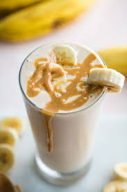 Great recipe for banana smoothie for gaining weight 💪🙏. Peanut Butter Banana Smoothie Food With Feeling