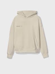 Recycled Cotton Hoodie Sand Pangaia Cotton Hoodie Hoodies Recycled Cotton