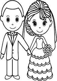 Wedding day activity for children to keep them entertained. Wedding Coloring Pages Best Coloring Pages For Kids Wedding Coloring Pages Free Wedding Printables Wedding With Kids