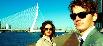 Erasmus bridge in Rotterdam