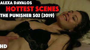 Alexa Davalos Hot Scenes from The Punisher Season 2 - YouTube