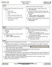 2 write down what you think the message of the cartoon is. Cartoon Analysis Worksheet Former Done Docx Cartoon Analysis Worksheet Reset Form Print Form Level 1 Visuals Words Not All Cartoons Include Words 1 Course Hero