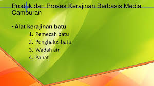 Pada artikel rangkuman ini akan membahas tentang kerajinan berbasis media campuran. Kerajinan Berbasis Media Campuran Ppt Download