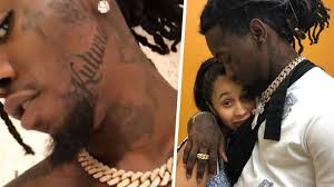 Cardi b's body is covered in tattoos, but there's one tattoo she didn't get. Offset Gets Cardi B Baby Name Kulture Tattooed On His Face Capital