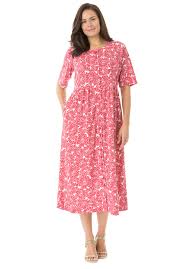 Dress With Button Front Empire Waist By Only Necessitiesa Dresses Petite Dresses Plus Size Dresses