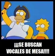 La informacin que cada vocal debe manejar para desempearse correctamente en la siguiente eleccin. Tricel Ciencias Compas Necesitamos Vocales De Mesa Para Facebook