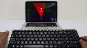 Using it's flow software that you can use on windows and mac you can configure each device with an 'id' that you can use to switch the keyboard to work on each id. K230 Logitech Wireless Keyboard Macbook Pro Test Youtube