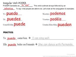 Me compré estos lentes para leer. Querer Poder Conjugation Verb Infinitive Construction Spanish Quick Lesson