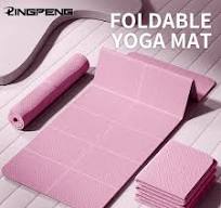 Foldable Yoga Mat TPE 61x183cm Non-Slip Portable Exercise Mat Lightweight Gym Camping Sleeping Pad Waterproof Easy Clean - AliExpress 18