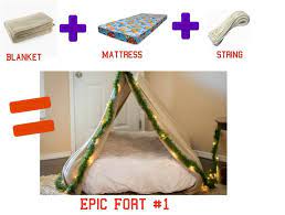 3 Easy Diy Forts Using Household Items The Realistic Mama Diy Blanket Fort Diy Fort Blanket Fort