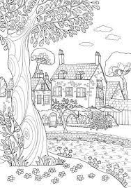 Dibujos De Paisajes Para Colorear E Imprimir Paisaje Para Colorear Dibujos Para Colorear Paisajes Dibujos Para Pintar Paisajes