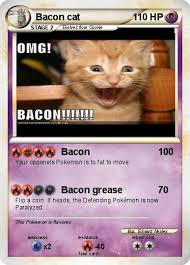 Bacon has a tendency to be processed, cured, and loaded with salt. Pokemon Bacon Cat 15