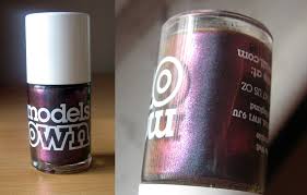 These are the five polishes from the models own beetlejuice collection. Nails Of The Day Models Own Purple Blue Makeup4all