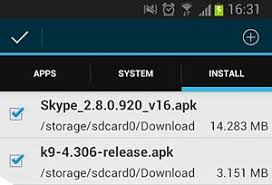 .apk is the file format used by android application package. Batch Un Installer Uninstall Multiple Apps In One Go On Android
