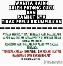 Pemahaman tentang hukum potong kuku atau rambut saat haid sampai saat ini masih menjadi tanda tanya bagi kebanyakan perempuan. Facebook