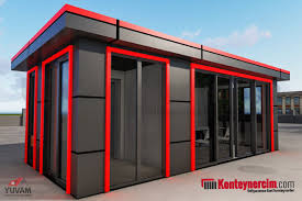 Ancak biz hangi malzemenin m2 birim fiyatını sizlere sunacağız. 3x7m Parapet Catili 21 M2 Kompozit Kaplamali Kurumsal Ofis Konteyner Ofs178 Konteynercim