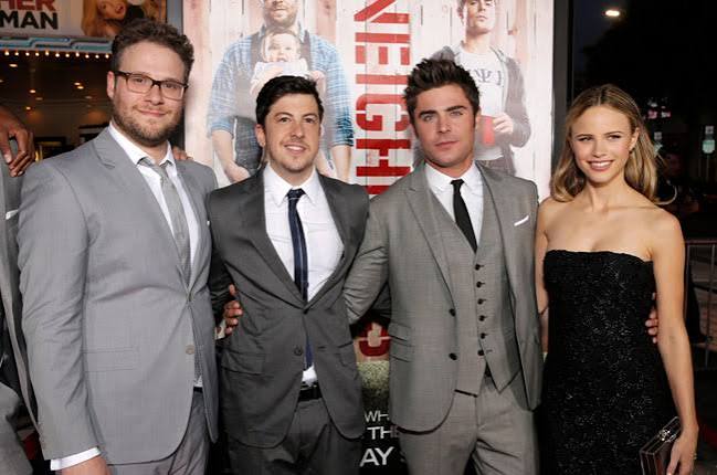 Zac Efron and Seth Rogen Make Waves at 'Neighbors' Premiere