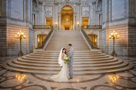 We present you with a classy wedding portrait! Best City Hall Wedding Photography Sf City Hall Photographer Blog
