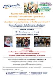 Journee de la trisomie 2019. Journee De La Trisomie Trisomie 21 Gironde