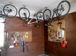 How To Hang A Bike From The Ceiling C R A F T Bike Storage Garage Bike Storage Garage Wall Storage