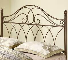 The headboard design and style is one consideration when choosing a bed. Coaster Iron Beds And Headboards 300186qf Full Queen Brown Metal Headboard Northeast Factory Direct Headboards