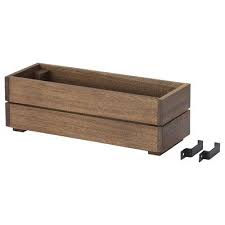 Macetas De Exterior Y Plantas Ikea Jardineras De Madera Flores En Caja Jardineras