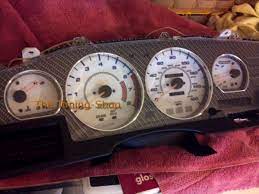 I custom designed, using their template, a unique gauge face that would compliment our cars and the colors we utilized to personalize and mod those cars. For Toyota Supra Mk3 86 92 Alloy Gauge Trim Surrounds Dial Rings X 6 New The Tuning Shop Ltd