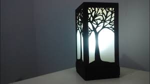 Bahannya tidak susah kita bisa mendaur ulang dari kaleng susu bekas di rumah dari. Diy Cara Membuat Lampu Tidur Keren Dari Kertas Karton Youtube