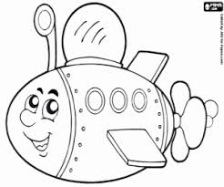 Best coloring pages printable, please share page link. Submarine Coloring Page Printable Game