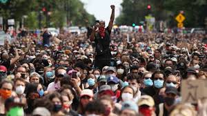 A protest (also called a demonstration, remonstration or remonstrance) is a public expression of objection, disapproval or dissent towards an idea or action. George Floyd Pictures Of Protests Against Police Brutality Across The U S