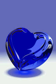 Wallpaper By Artist Unknown Purple Love Glass Heart Heart Wallpaper