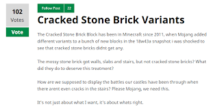 Cracked stone bricks can be found within strongholds and in igloos. The Cracked Stone Brick Movement Tcsb Movement Twitter
