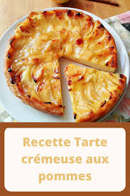 Recette Tarte Cremeuse Aux Pommes Tarte Aux Pommes Facile Recette Tarte Aux Pommes Recette Tarte