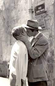 Jean Seberg And Jean Paul Belmondo In A Bout De Souffle Aka Breathless Jean Luc Godard 1960 Jean Seberg Seberg Jean Paul